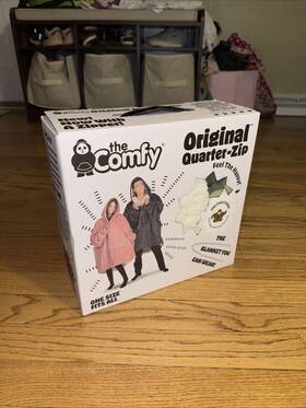 The Comfy 850017985384 New Original Quarter-zip Sherpa Lined Wearable Blanket Camouflage/camo