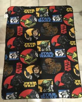 The Northwest Company 087918088566 Star Wars Chewy Heroics Hansolo Chewbacca Fleece Blanket Throw