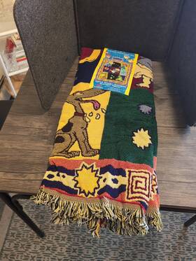 The Northwest Company 087918600010 Vintage Rugrats Viacom Knit Blanket/ Throw Tommy Chuckie Reptar New With Tags