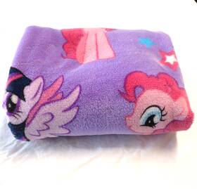 1097584 The Northwest Company 087918946330 My Little Pony Throw Blanket 50 X 40 Inch Twilight Dance Purple