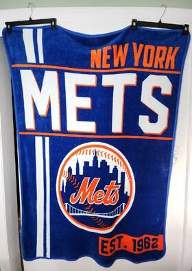 The Northwest Company 190604276724 Rare New York Mets Fleece Blanket Throw 40x60 Ftthe Northwestft