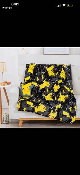 The Northwest Company 199124267892 Pok Mon Pikachu Character Cloud Pillow And 40x50 Inch Throw Gift Set