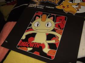 6464354 The Northwest Company Meowth Cat Team Rocket Anime Nintendo Battle Plush Fleece Pokemon Throw Blanket