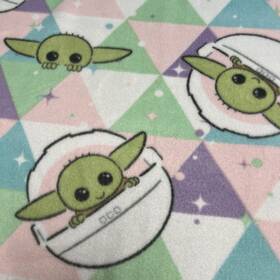 Bl-234793 The Northwest Company Baby Yoda Pillow And Fleece Throw Blanket Set Star Wars Mandalorian Child