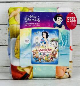 The Northwest Group 190604312828 Disney Princess Throw Blanket Silky Soft Whistle While You Work 46 Inch X60 New