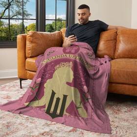 The Northwest Group 313044457441 Wicked Glinda Upland Multicolor Silk Touch Throw Blanket 60 X 80 Inch