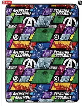 The Northwest Group Llc 190604277851 Marvel Avengers Kids Super Plush Throw Blanket 46 Inch X 60 Soft And Cozy New