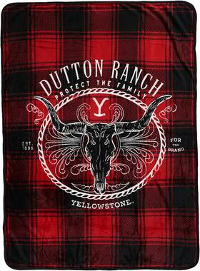 The Northwest Group Llc 1yls/07400/0001/amz Yellowstone Silk Touch Throw Blanket 46 Inch X 60 Protect Family