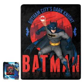 The Northwest Store 190604366111 Batman Silk Touch Throw Blanket Inch Gotham Night 40 X 50