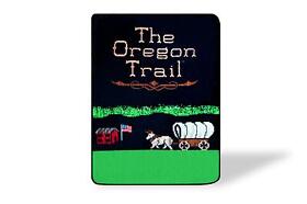 Tot-bl-26293 The Oregon Trail Video Game Large Fleece Throw Blanket 60 X 45 Inches