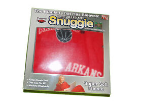 The Snuggie Arkansas Sleeved Blanket New Fleece Razorbacks