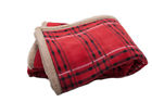 82146 " Throw 50 Weaver Plaid Sherpa Scene Soft "x70 Comfortable 82146 " Throw 50 Weaver Plaid Sherpa Scene Soft "x70 Comfortable
