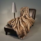 Throw Blanket Best Home Fashion Fox Faux Fur Amber Sz 54 X 36 816092019703