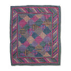 Throw Cotton Log Quilt Tartan Cabin