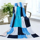 Throw Lounge Fleece Patchwork Bedding 59 Big Blanket Coral Onitiva 78 Soft