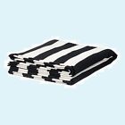 Special4tessonly Throw Eivor Warm Washable "black White Stripe "sofa Nop