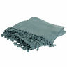 Thrth0602te005060 Rizzy Home Transitional Cable Knit Throw With Teal 844353544053