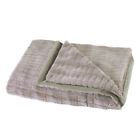 Thrw-box-parent Unbranded Reversible Faux Fur Throw
