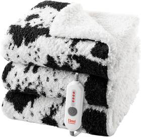 Timicalda 744759524690 Heated Throw Blanket Electric - 50 Inch X60 Soft Knitted Heating With 4 Heat