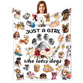 Tinerpoim 602835814601 Dog Blanket Gifts For Girls Women Blankets Lovers L