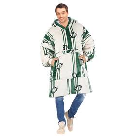 Tirrinia 768502307057 Oversized Blanket Hoodie Wearable Fluffy Sherpa Blankets Cozy