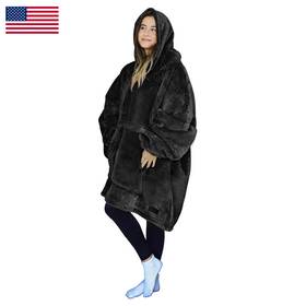 B07nrhqnnl Tirrinia Oversized Blanket Hoodie Wearable Fluffy Sherpa Cozy