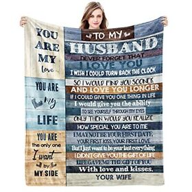 To My Husband Gifts Ultra-soft Micro Fleece You Are Life Blanket
