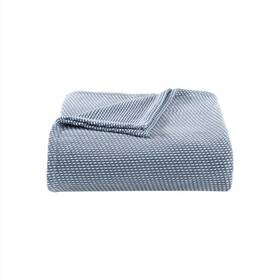Ushsee1284266 Tommy Bahama Island Comfort Blue 100% Cotton King Blanket