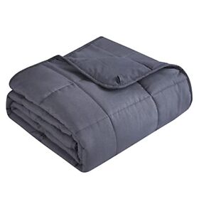 Topcee Weighted Blanket 15lbs 60inchx80inch Queen Size Cooling Breathable Heavy