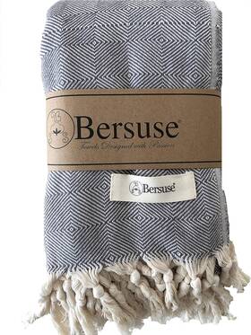 Towels 445037823803 100% Cotton Milas Xl Throw Blanket For Couch - Lightweight Durable T