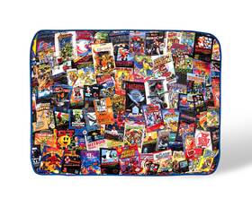 Toynk 849795096542 8-bit Armageddon Retro Video Games Fleece Throw Blanket Plush Soft Polyeste