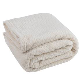 Trail Maker 089305423417 Waffle Knit Textured Throw Blanket Soft For Couch Sofa Twin Bed Kids Adul