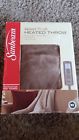 Tsv8wsr727-41dc Sunbeam Velvet Plush Electric Heated Throw Blanket