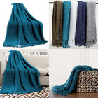 Tw-00259-4 Tinas Home Soft Warm Cable Knit Throw Blanket 812838027094