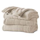 Bsv9mts-r783-12a44 Twin Velvet Sand Plush Sunbeam Heated Blanket