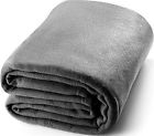 81159558093 Ubfleeceblanketqueengray Utopia Bedding Soft Brush Fabric Warm Lightweight