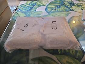 Ugg 008889343041 Australia Home Adalee Faux Fur Throw 50 Inch X 70 Natural / New