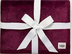 1106011 Ugg Duffield Throw Ii Blanket Port Heather Brand New 100% Authentic
