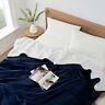 Lg-3727 Ugg Avalon Reversible Sherpa Full Queen Blanket In Navy A E
