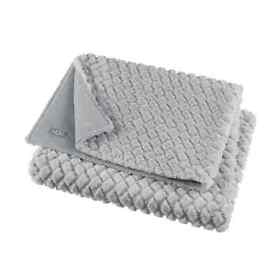 Ugg Glacier Grey 30inch X 40inch Popcorn Blanket