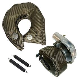 Ummicklt3 Ummickl Titanium Turbo Blanket Heat Shield Cover Turbocharger Barrier