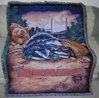 Unbranded New Chicago Bears Tapestry Throw Gift Blanket Nfl Football Team Stadium Logo Nip 087918746466