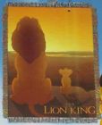 Unbranded New The Lion King Mufasa Simba Woven Tapestry Throw Gift Blanket Movie Poster 087918252493