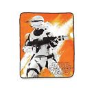 Unbranded Star Wars The Force Awakens Throw Polyester Stormtrooper Blanket Soft 50 X 60 087918065840