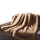 Unbranded Throw Blanket For Couch Faux Fur Sofa Home Decor Bedding Bath Sleeping 814945020036