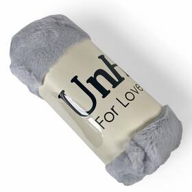 Unh-li-012 Unhide For Love Not Fur 50 X 60 Inch Lilft Marshmallow Blanket Silver Fox New