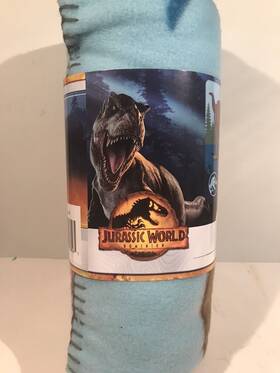 Universal 073558838265 Jurassic World-universal Fleece Throw Blanket 40in X 50in