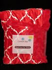 Unk Comfort Bay Plush Faux Fur Throw Red 675716523541