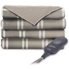 Uoj520 Sunbeam Electric Heated Microplush Throw Blanket By