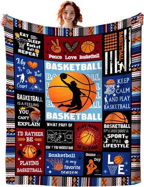 Nklopu-asdgtu02 Us Basketball Blanket Throw Blankets Best Birthday Gi